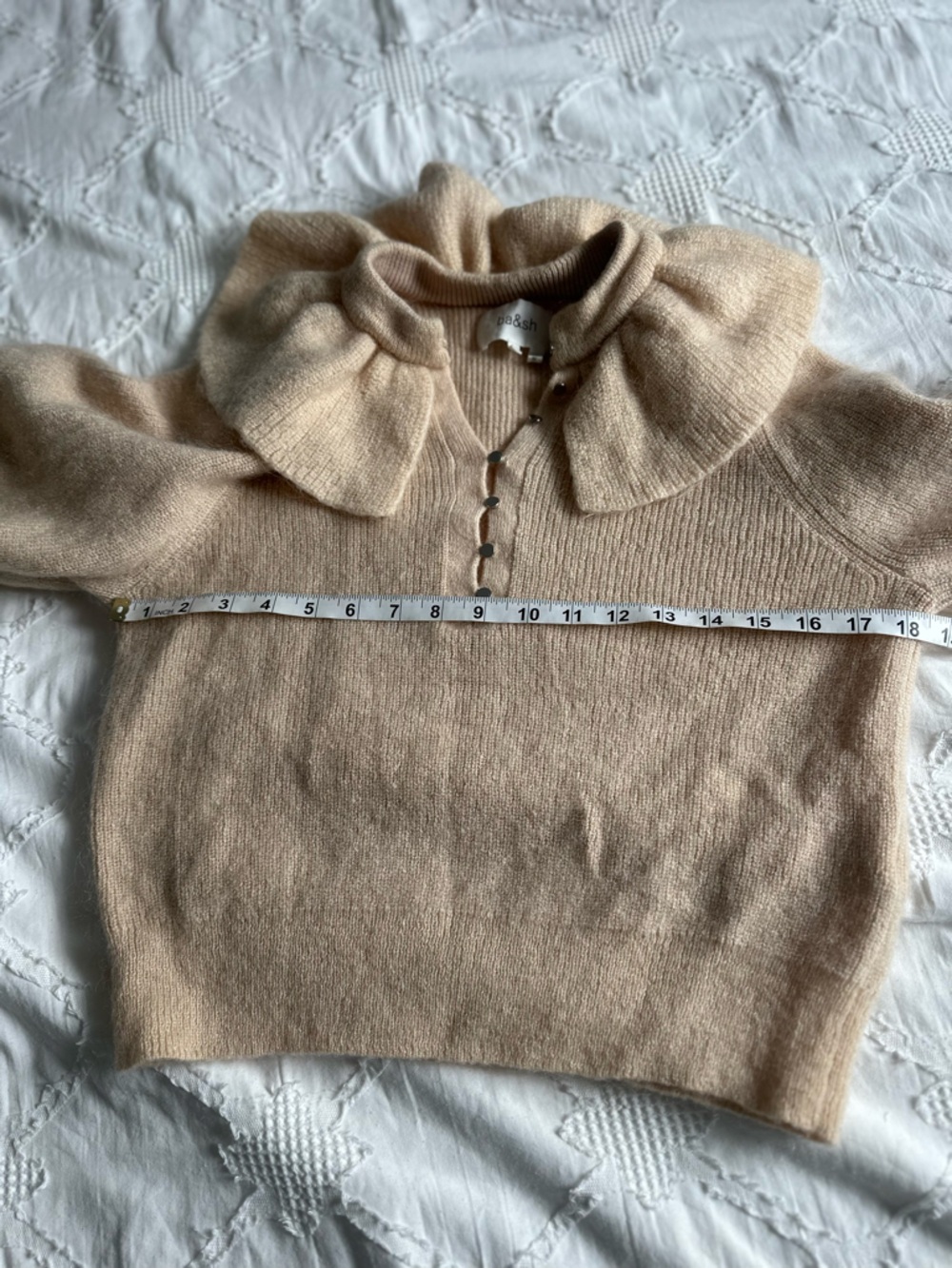 Ba&Sh Hoa Wool & Mohair-Blend Sweater - Picture 6 of 7